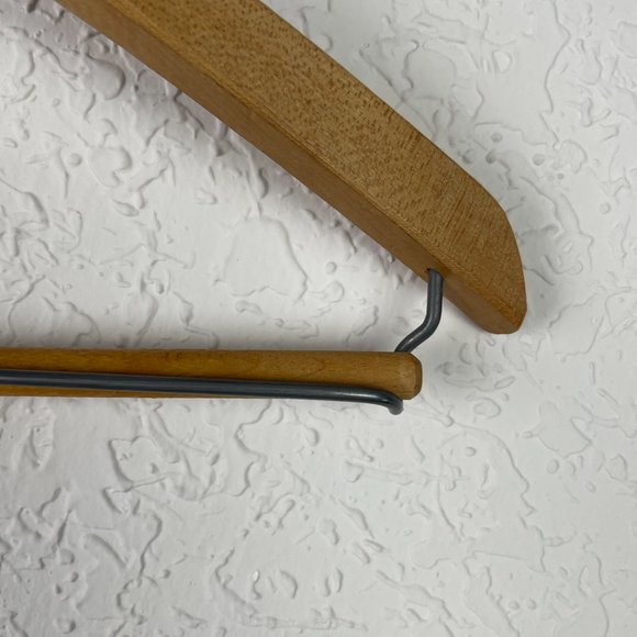 Vintage CHRISTIAN DIOR Suit Pants Blazer Outfit Wooden Hanger - Picture 2 of 7